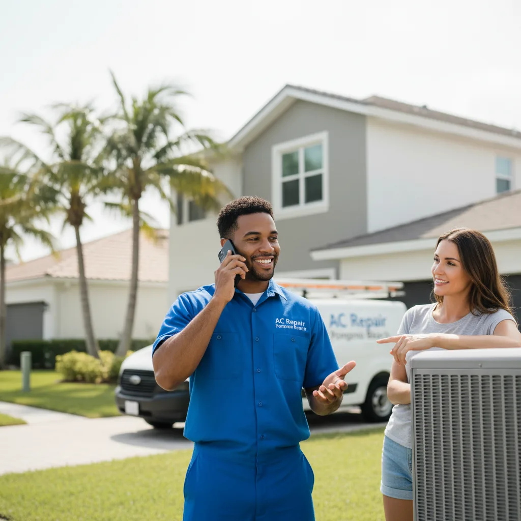 AC Repair Pompano Beach customer support in Arroyo Hondo